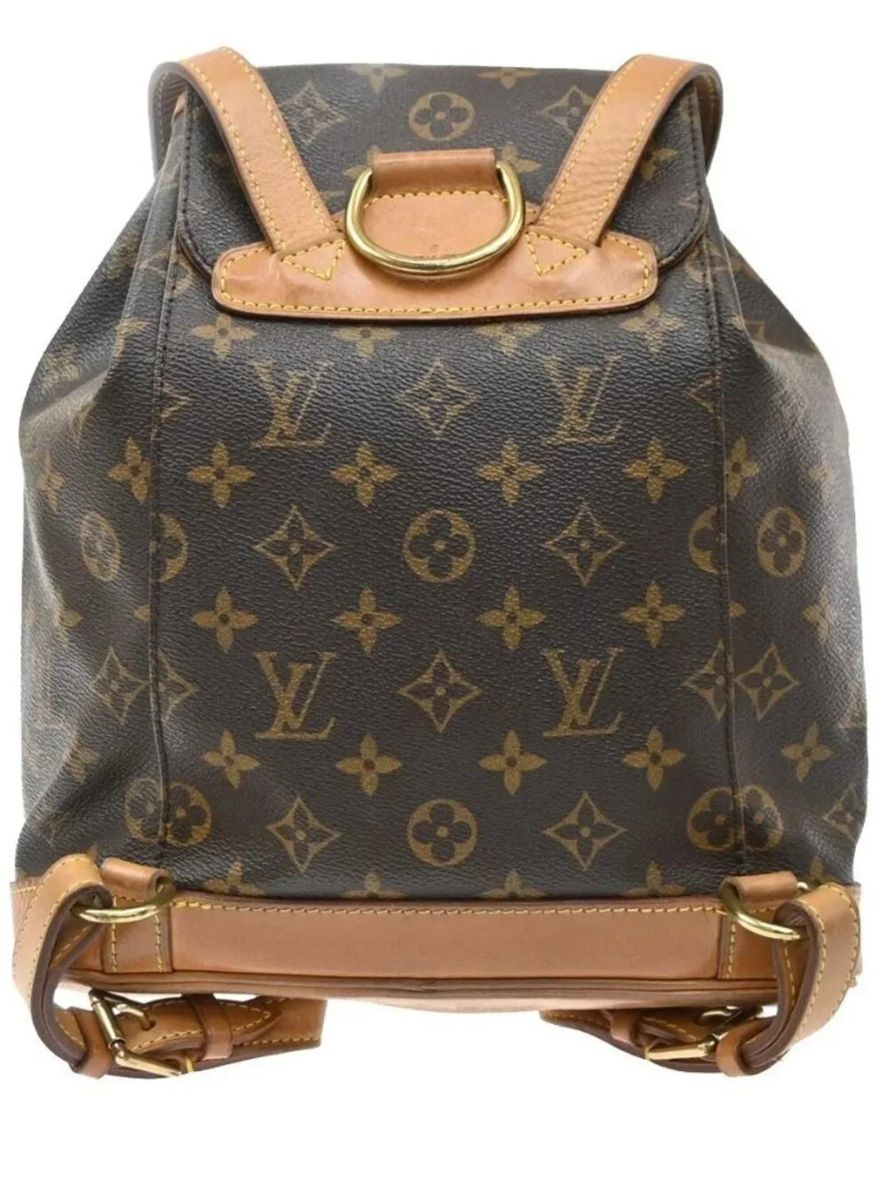 LOUIS VUITTON Montsouris MM Backpack Bag Monogram M51136 France 13KD505